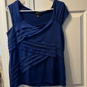 Navy blue sleeveless top